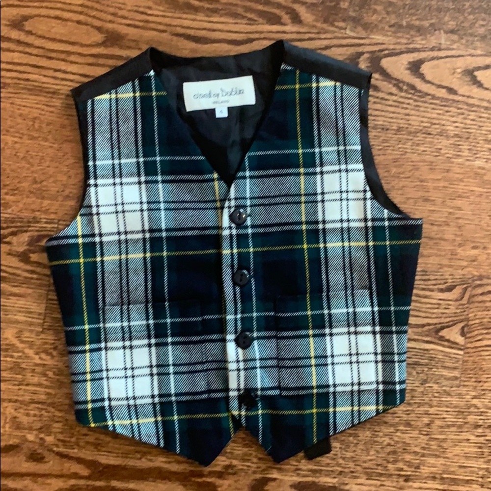 Irish wool vest